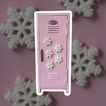 5 Pcs White Snowflake Magnets