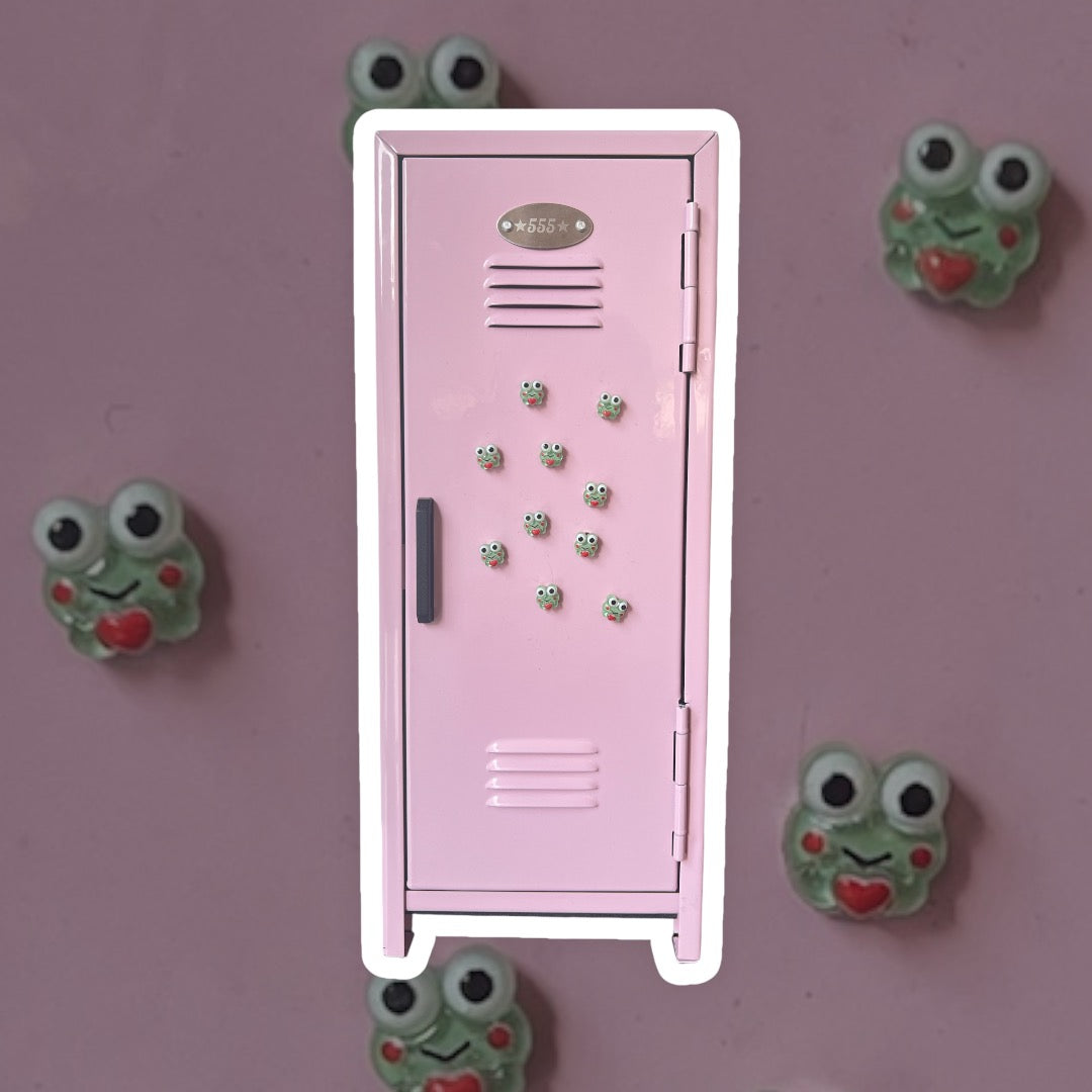 10 Mini Froggy Magnets