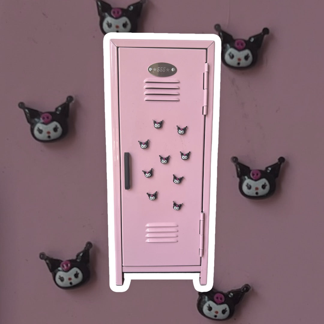 10 Mini Kuromi Magnets