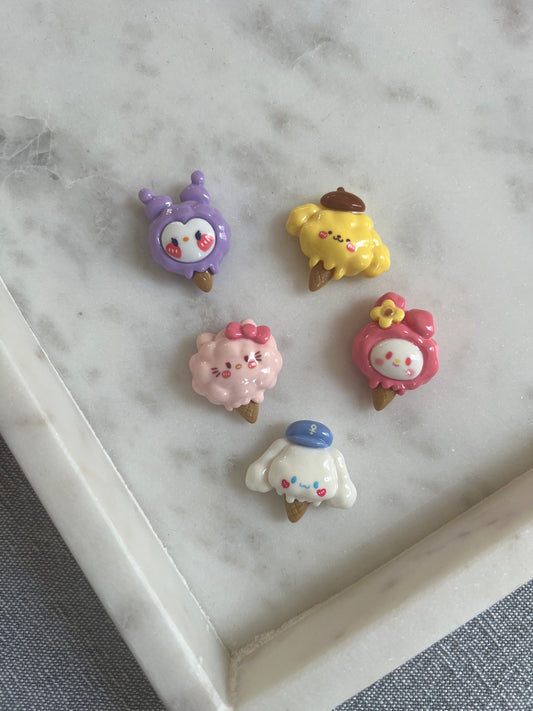 5 Pcs Sanrio Magnets