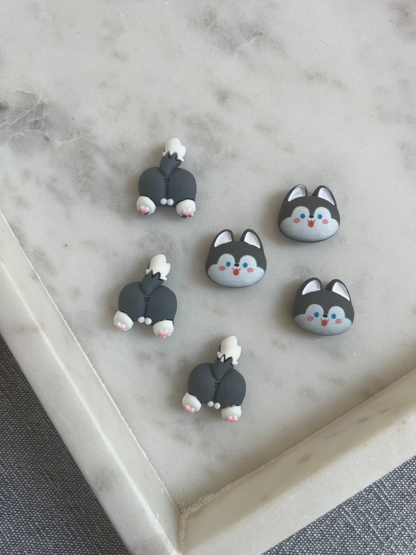 6 Pcs Husky Magnets