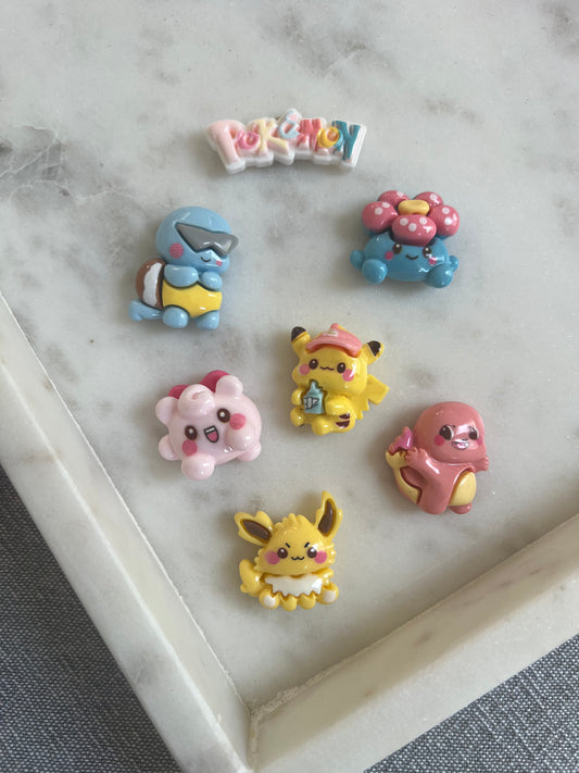 7 Pcs Cute Pokemon Magnets