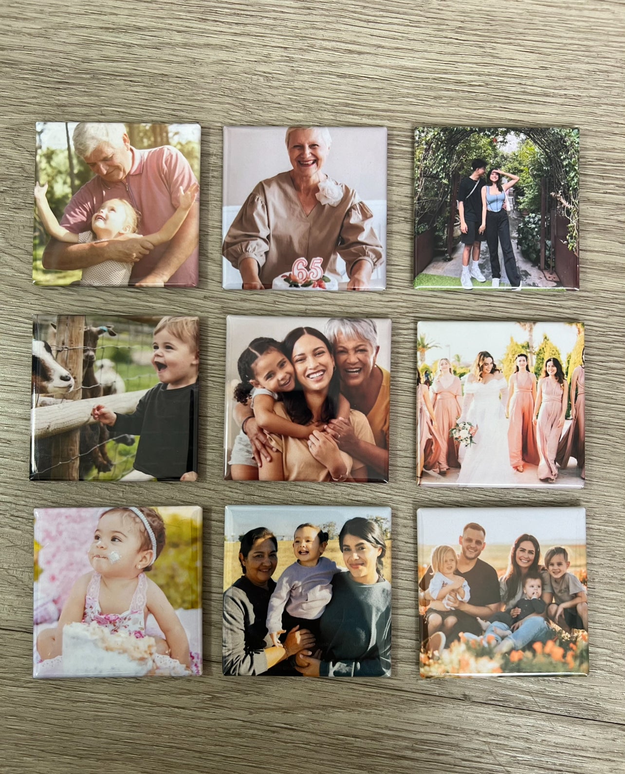 custom photo magnets