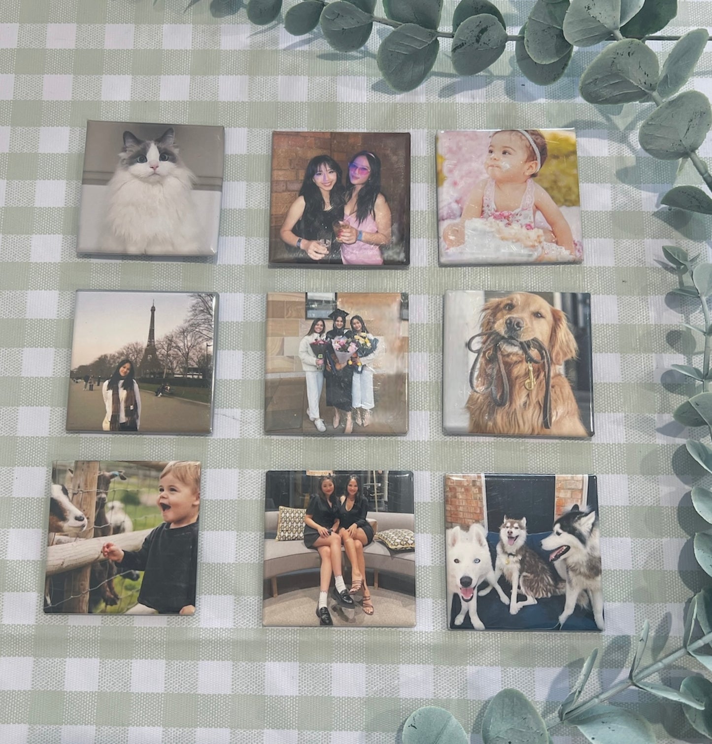 Personalised Photo Magnets