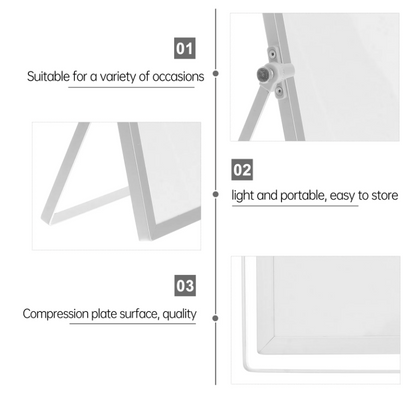 Small Magnetic Whiteboard with Easel